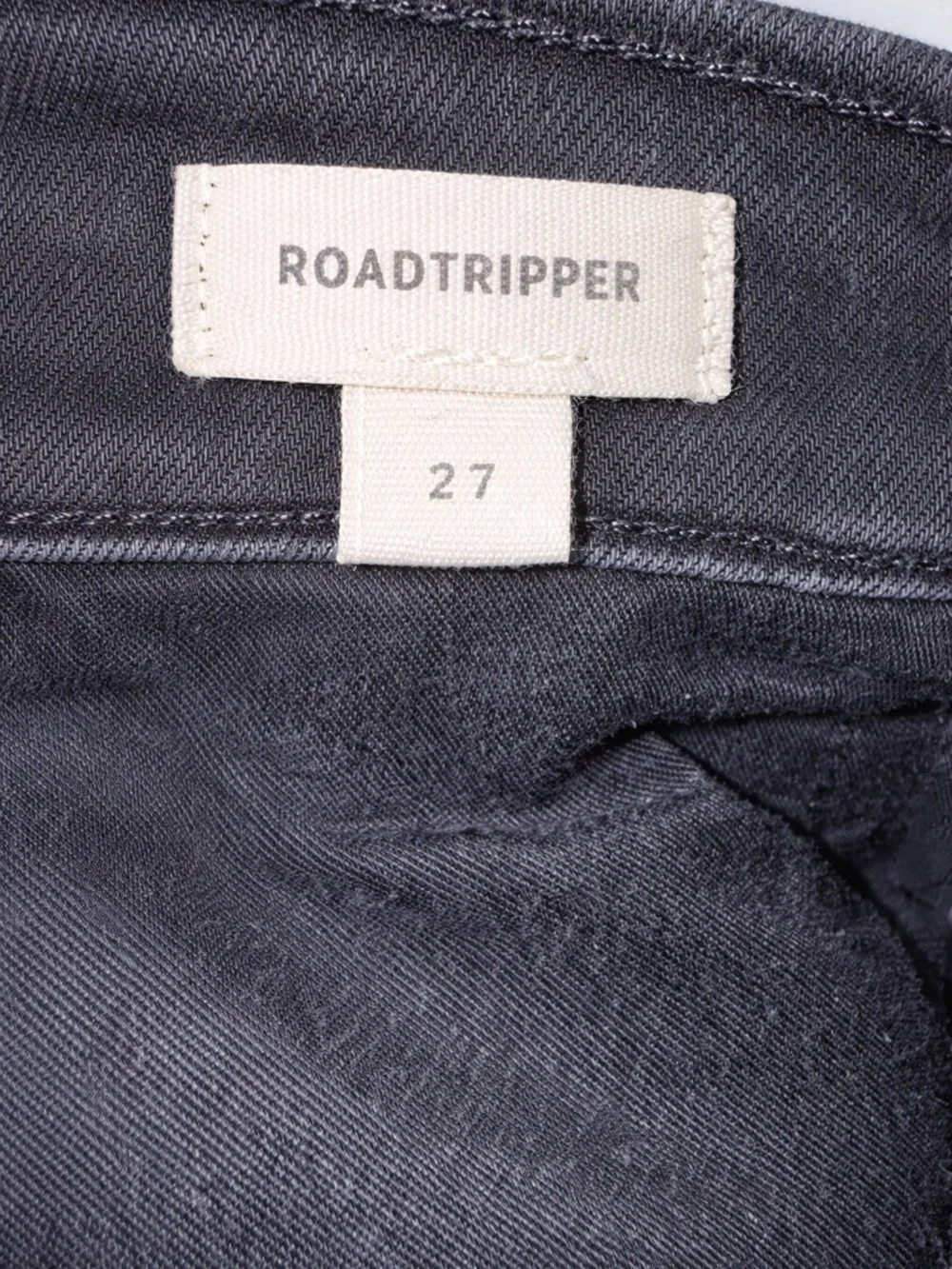 Madewell Roadtripper High Rise Skinny Jeans Black Size 27
